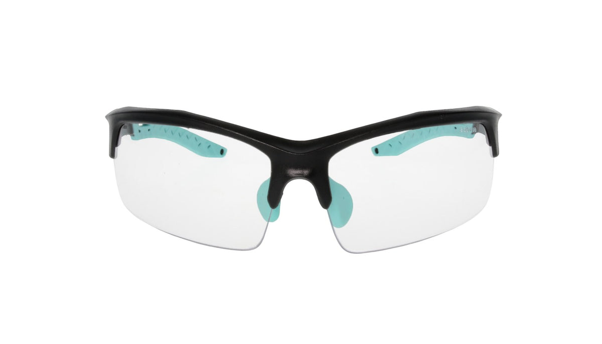 Walker's Teal Impact Resistant Sport Glasses - Clear Lenses #TLSGL-CLR