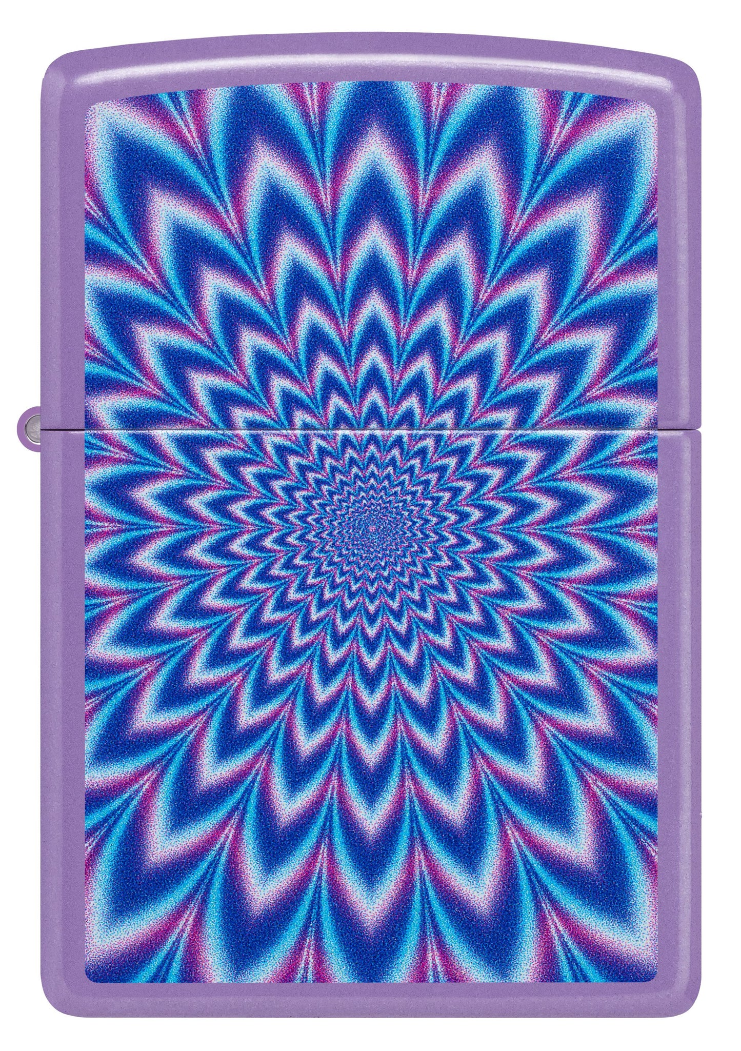 Zippo Optic Wave, Smoky Lavender Lighter #47267