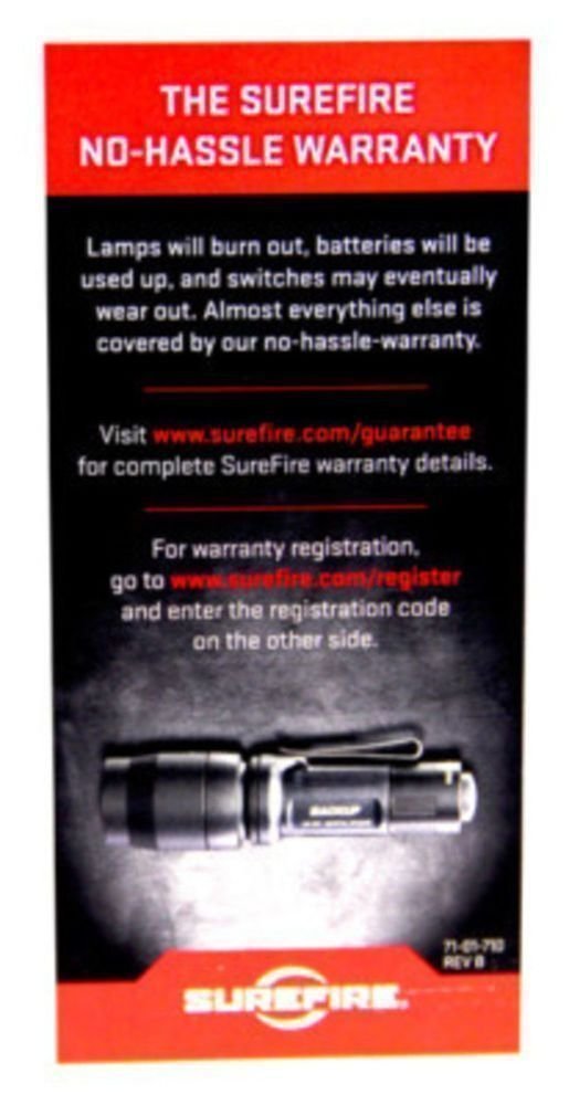 Surefire Tactical Pen III (3), Black, Emergency Writing #EWP-03-BK