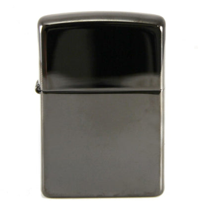 Zippo Classic High Polish Black Base Model Lighter #24756