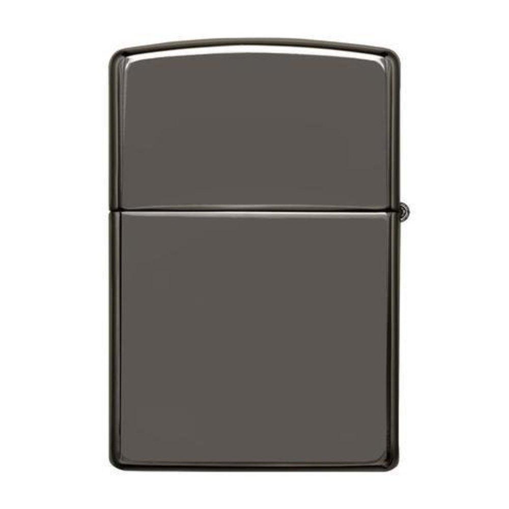 Zippo Black Ice Armor Casing Finish Lighter #24095