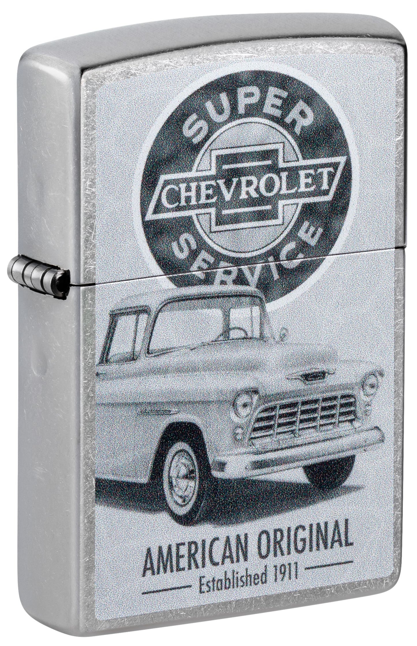 Zippo Chevrolet Automobile Retro Truck Design, Street Chrome Lighter #48757