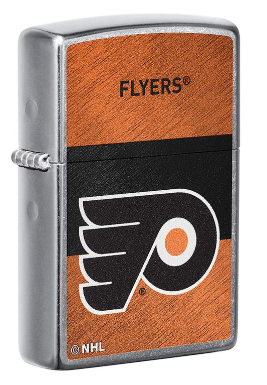 Zippo NHL Philadelphia Flyers Hockey Team, Street Chrome Lighter #48049