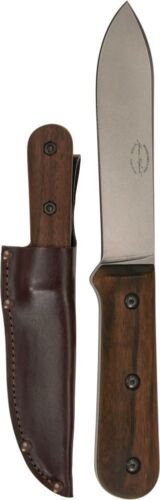 KA-BAR Becker Kephart + Sheath , 1095 Cro-Van Steel, Walnut Handle, USA #BK62