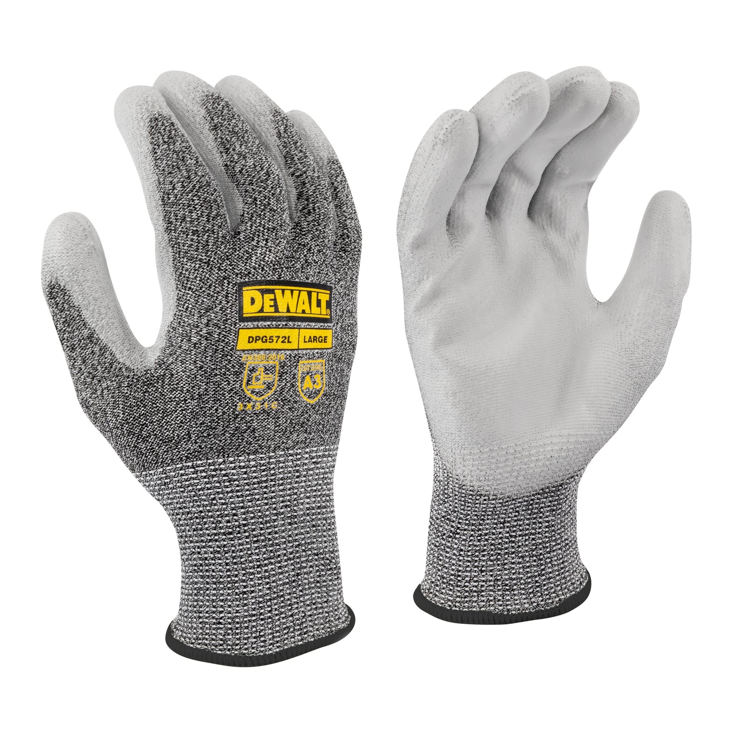 DeWalt Polyurethane A3 Cut Glove, Size XXL #DPG572XXL