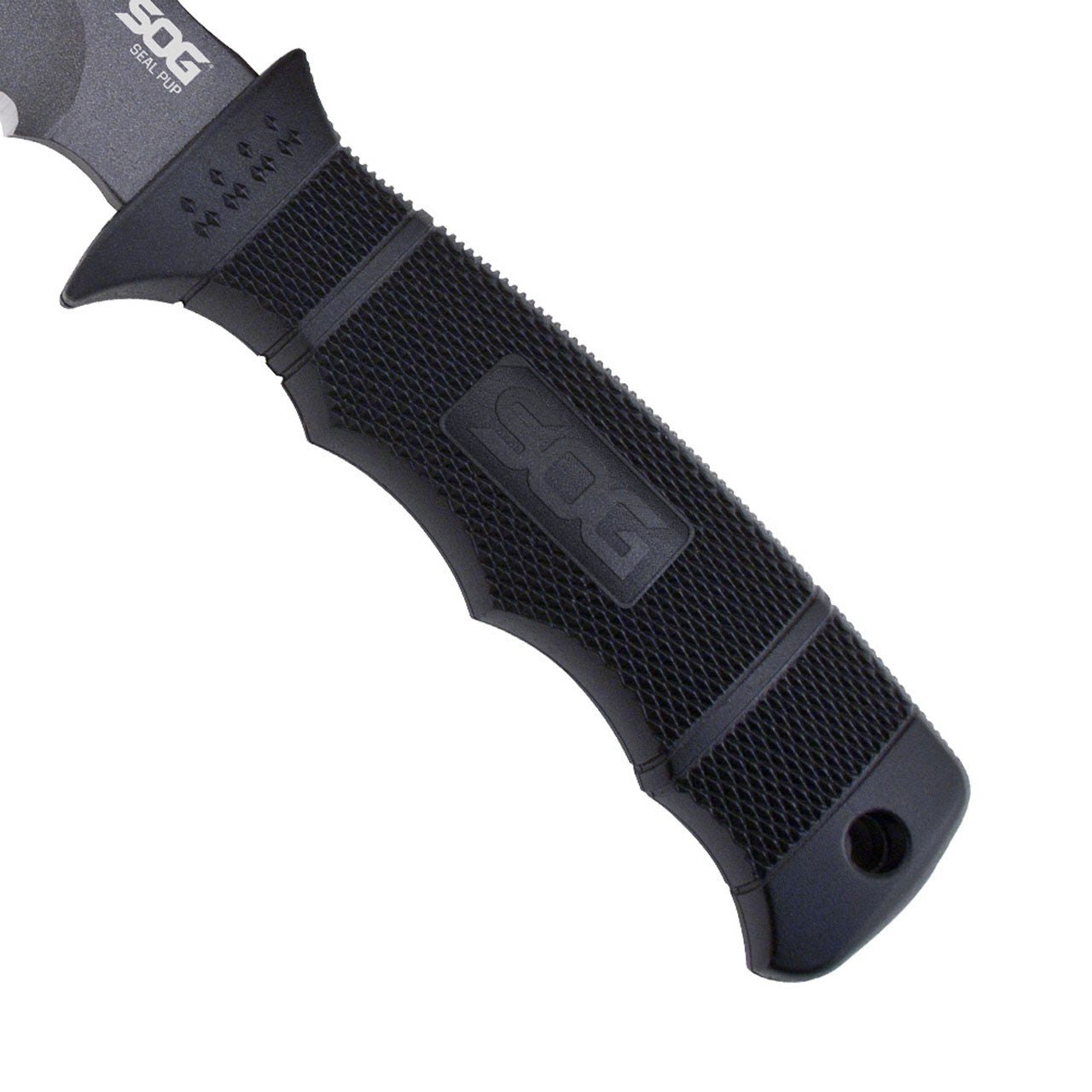 SOG Seal Pup Fixed Blade Knife + Hard Nylon Sheath #M37K