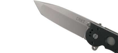 CRKT Tanto Large, AUS 8 Steel, 3.8" Plain Edge Folding Blade #M16-04Z