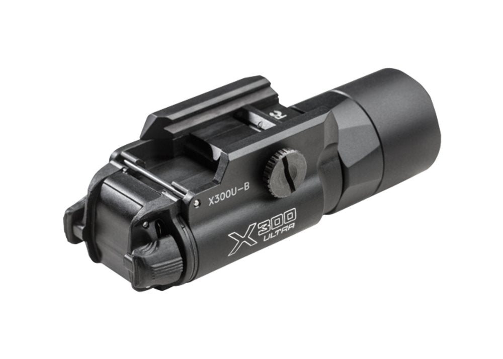 Surefire X300 Ultra WeaponLight LED Flashlight, 600 Lumens, Black #X300U-B