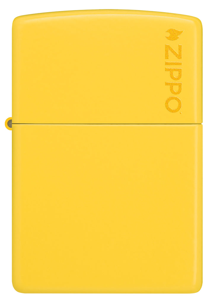 Zippo Classic Sunflower with Zippo Logo Base Model Lighter #46019ZL