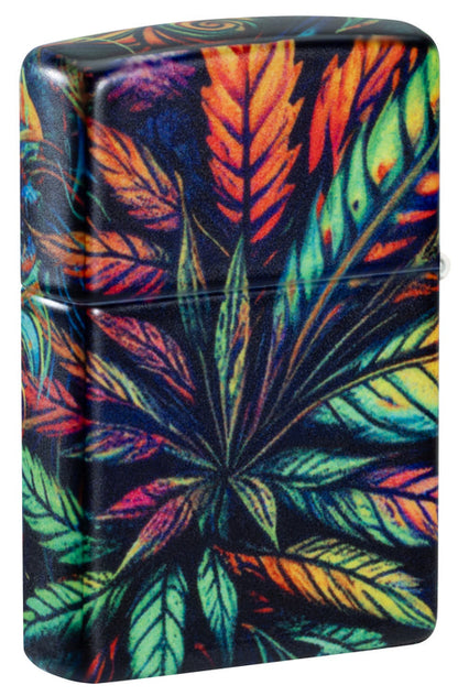 Zippo Cannabis Camo Design, 540 Matte Finish Lighter #46594