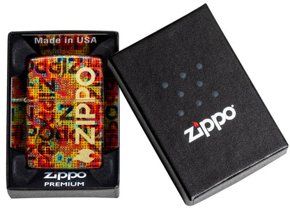 Zippo Pixel Fusion Design 540 Lighter #46386
