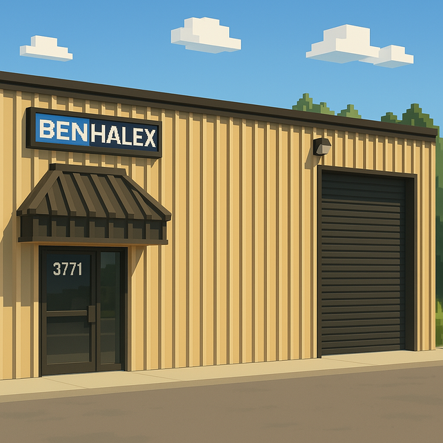 The Benhalex warehouse at 3771 Correia Drive, Zephyrhills, Florida