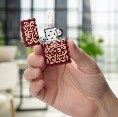Zippo Damask, Merlot Lighter #47257
