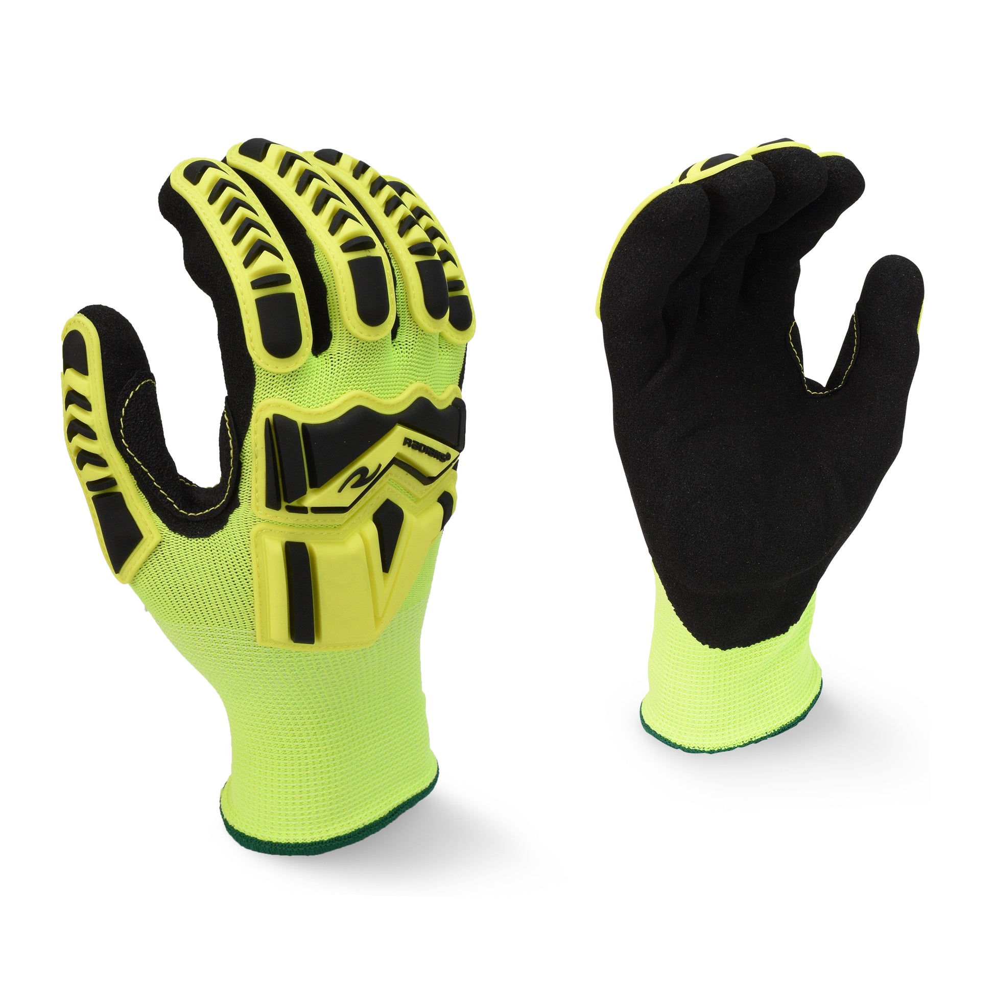 Radians High Visibility Work Glove with TPR and Padded Palm, Size L #RWG23L