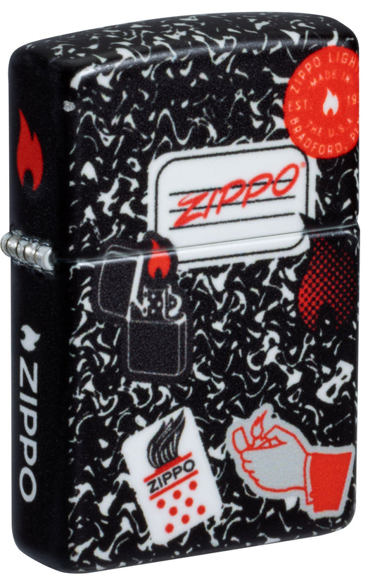 Zippo Vintage Notebook 540 Color Lighter #46707