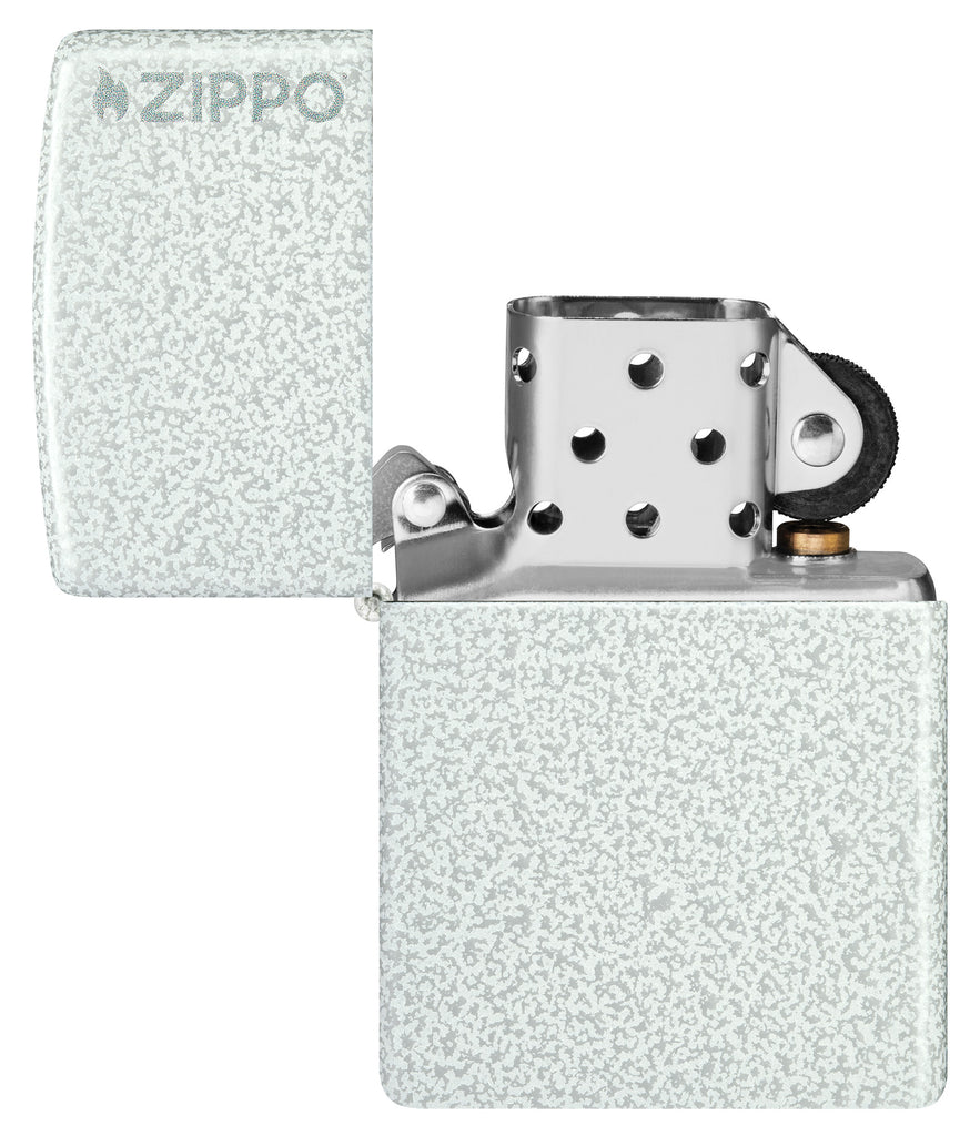 Zippo Classic Glacier with Zippo Logo, Basel Model Lighter #46020ZL