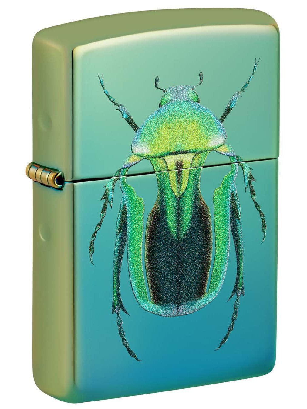 Zippo Metallic Beetle Design, Iridescent Multi Color Lighter #48860