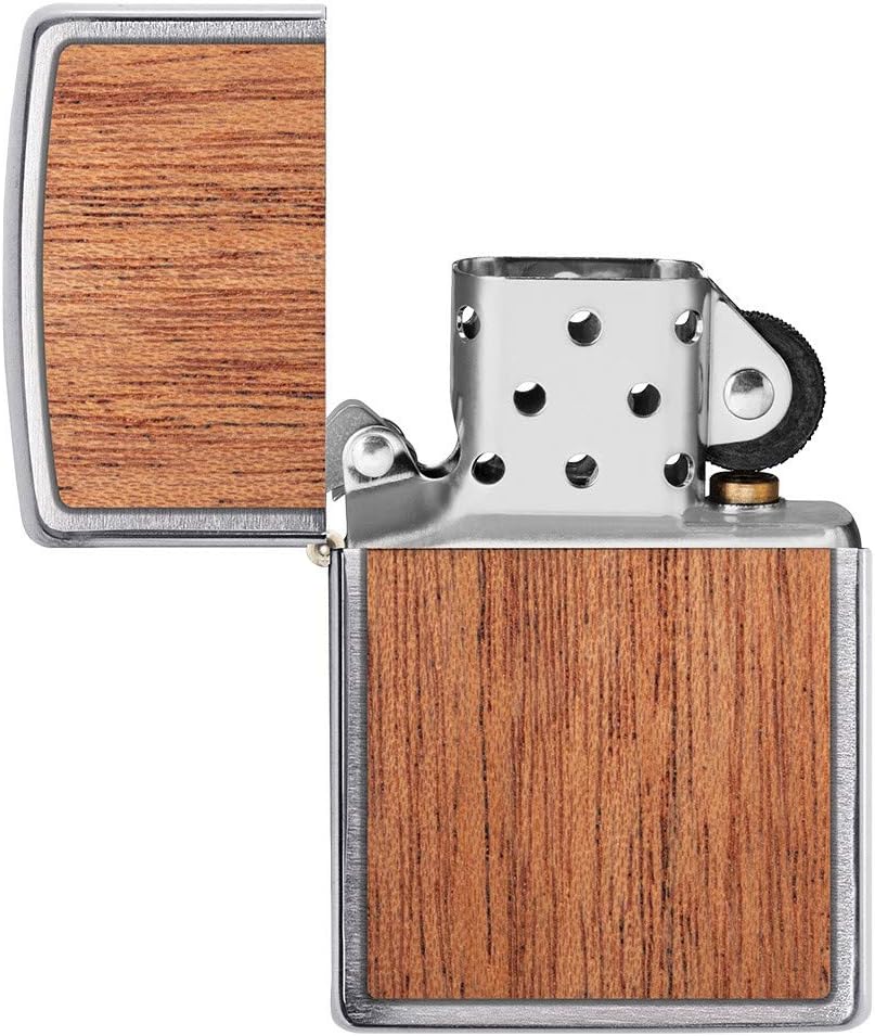 Zippo WOODCHUCK Mahogany Finish Lighter #49038
