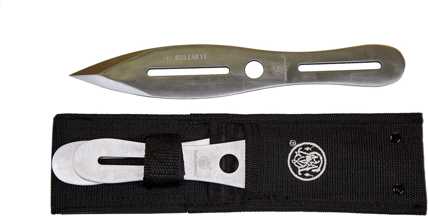 Smith and Wesson Bullseye 10" Throwing Knives, 3 Pack #SWTK10CP