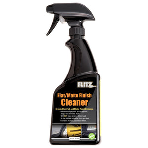 Flitz Flat / Matte Finish Cleaner, 16 oz Spray Bottle #FM11506