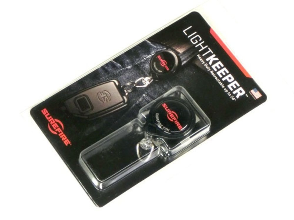 SureFire Lightkeeper Lanyard Clip Retractable Cord for Sidekick #LIGHTKEEPER-A