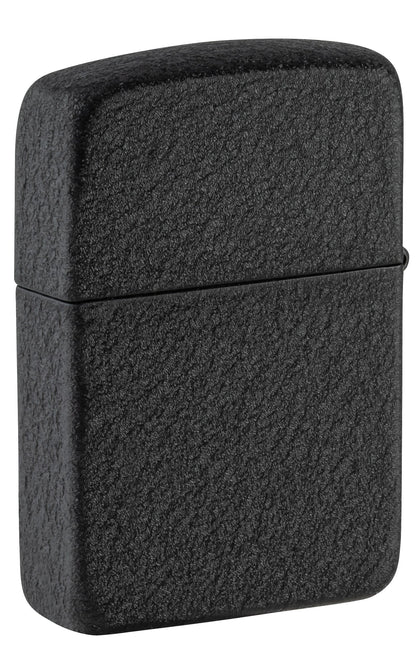 Zippo Veteran The Storm, Black Crackle Lighter #47274
