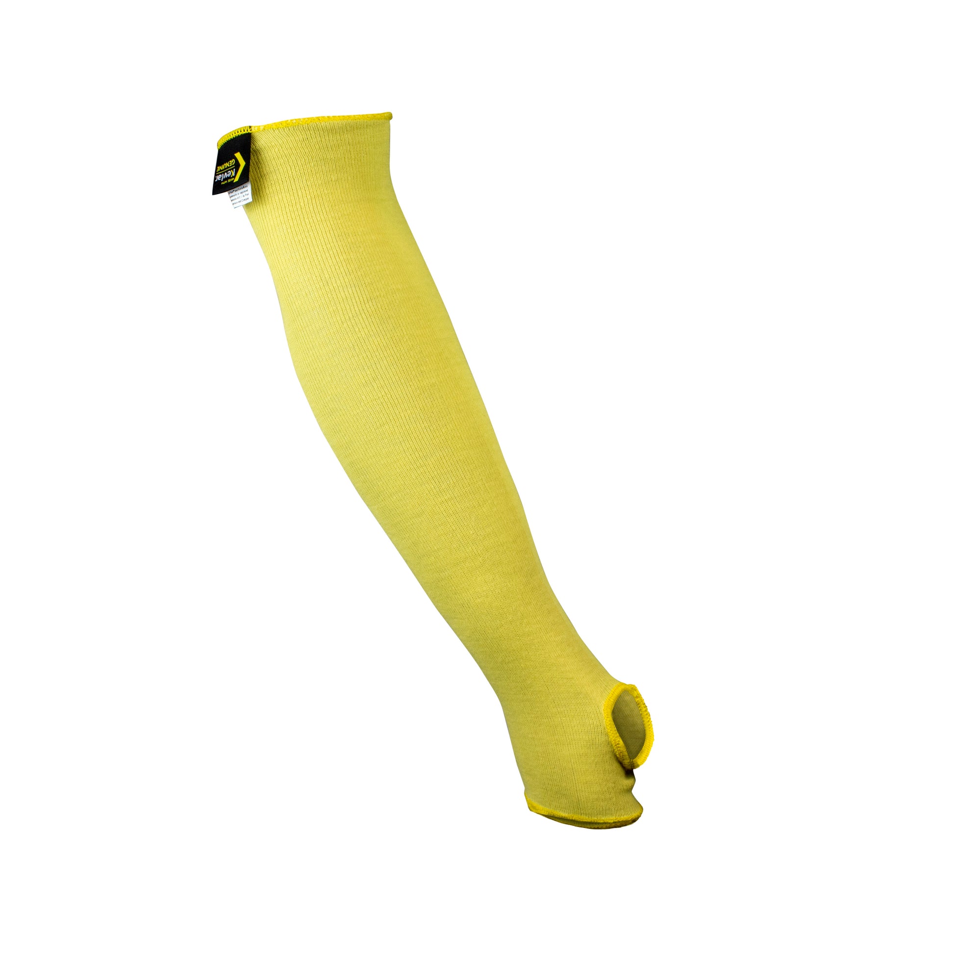 Radians 1-Ply Kevlar A2 Cut Protection Sleeve 18" Length with Thumb Slot #RAD5118KTS