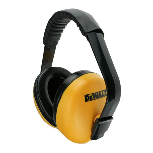 DeWalt Interrupter Lightweight Earmuffs, NRR 23, Yellow #DPG64HC