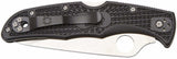 Spyderco Endura 4 Serrated Folding Knife, Wave VG-10, Black Handle #C10PSBK