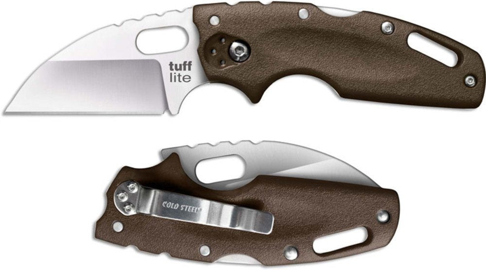 Cold Steel Tuff Lite Knife, Dark Earth, Blister Pack #20LTFZ