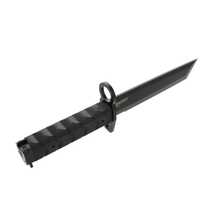 SOG Tanto Bayonet Black Oxide Fixed Blade Knife + Kydex Sheath #BY1001-BX