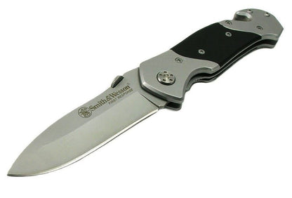 Smith & Wesson First Response Folding Knife, Ss Drop Pt Blade #SWFR