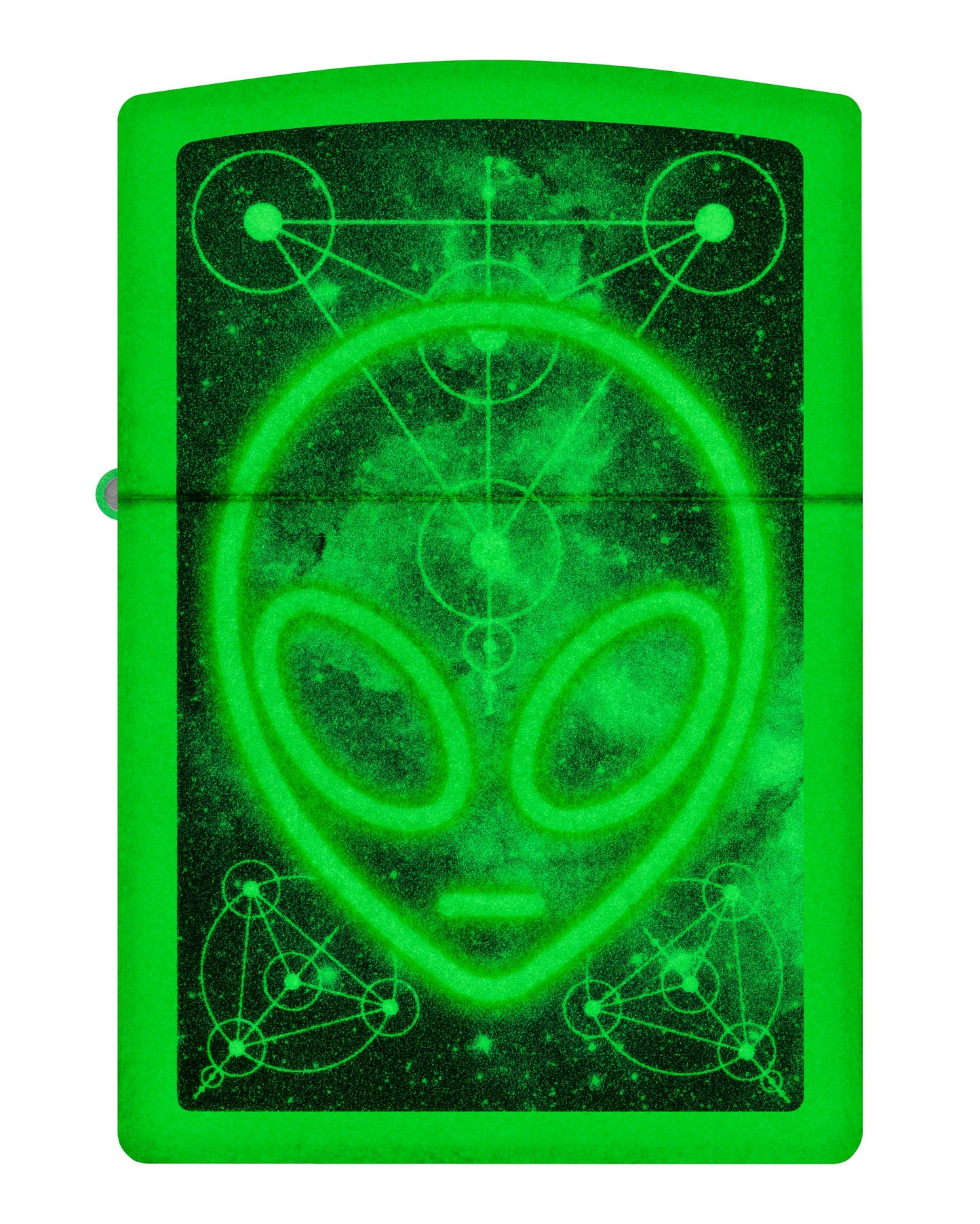 Zippo Alien Design, Glow in the Dark Lighter #46288