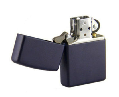 Zippo Navy Blue Matte Lighter, Classic #239