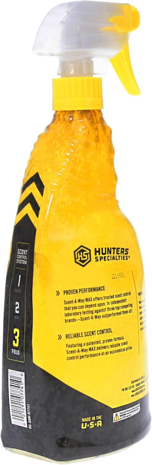 Hunters Specialties Scent-A-Way MAX Field Odorless Spray #HS-SAW-100083