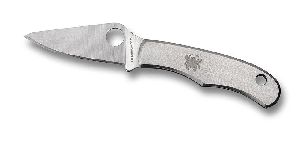 Spyderco Bug Micro-Size Folding Knife, Stainless Steel, SlipJoint #C133P