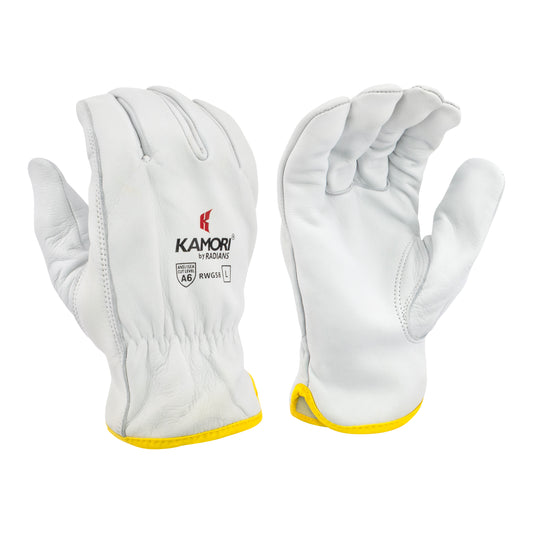 Radians Cut Level A8 Foam Nitrile Coated Glove with TPR Impact Protection, Size S #RWG581S