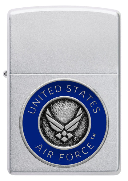 Zippo United States Air Force, Satin Chrome Lighter #48976