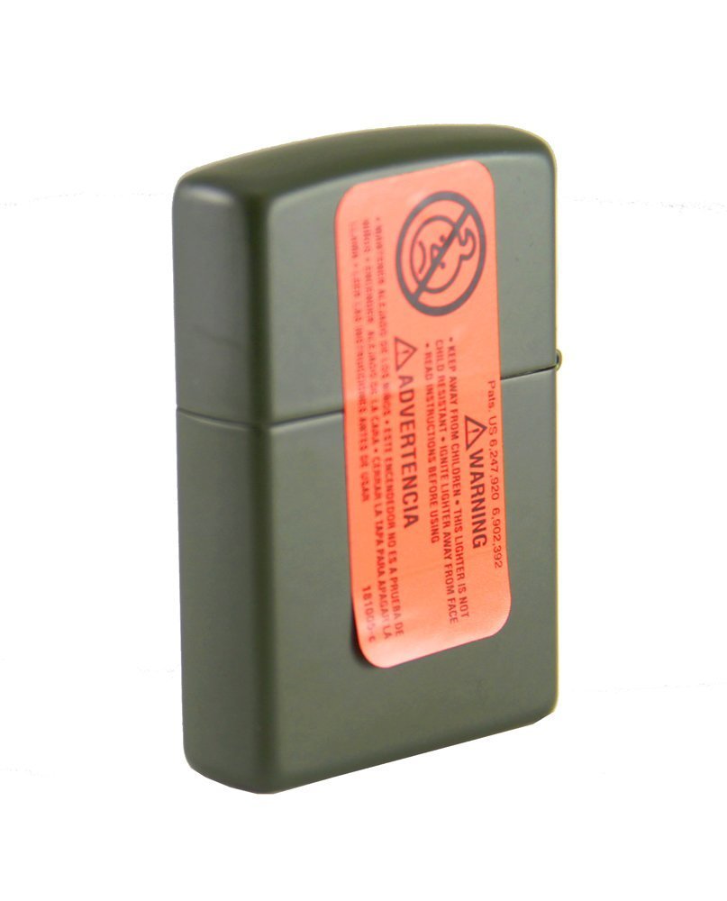 Zippo Classic Green Matte Lighter #221