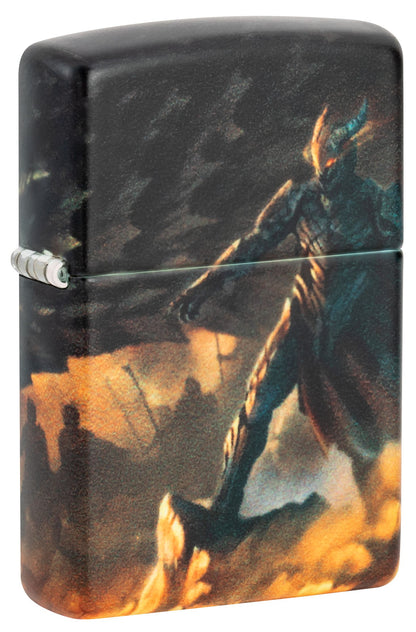 Zippo Knight and Dragon Design, 540 Matte Lighter #46284