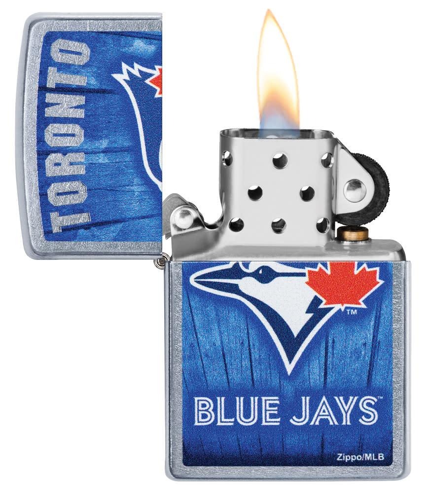 Zippo MLB Toronto Blue Jays Baseball Team, Street Chrome Lighter #29970