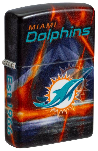 Zippo Miami Dolphins Football Team, 540 Matte Lighter #46513