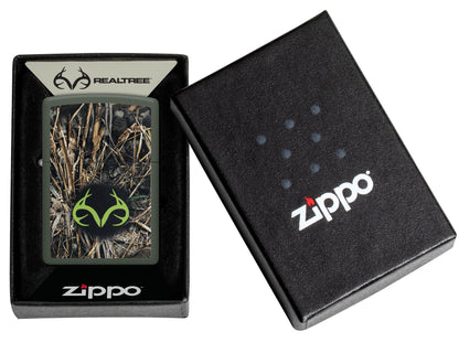 Zippo Realtree, Green Matte Lighter #47391
