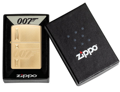 Zippo James Bond 007, High Polish Brass Lighter #47413