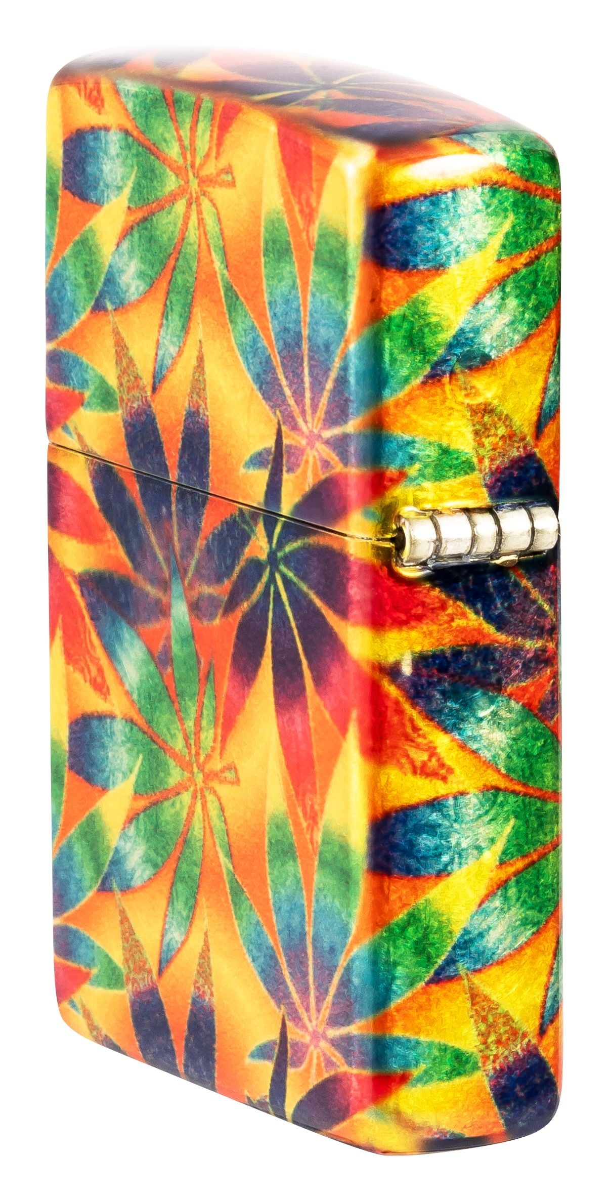 Zippo Cannabis 540 Fusion Tumbled Brass Design Lighter #48776