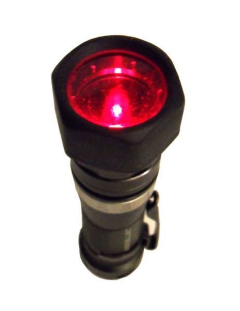 Surefire Red Filter, For:All Flashlights, w/1.0" Diameter Bezels, E1E, E2D #F05