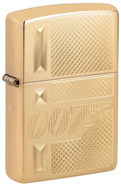 Zippo James Bond 007, High Polish Brass Lighter #47413