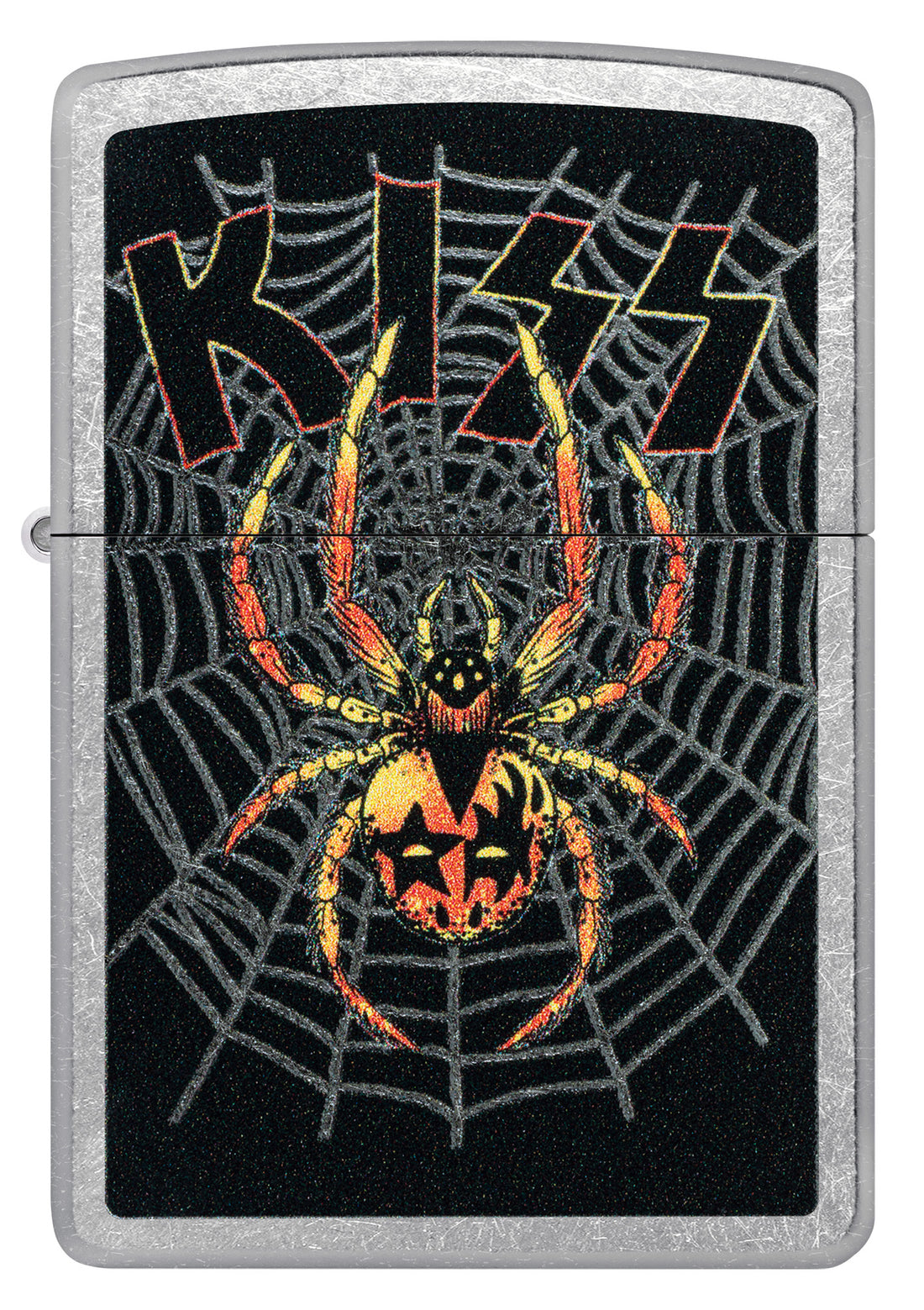 Zippo KISS Spider Design, Street Chrome Finish Lighter #46739