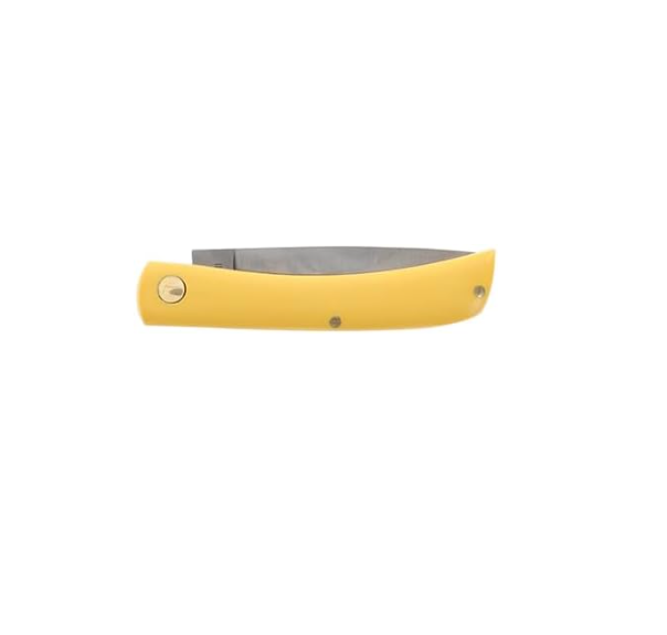 Schrade Imperial Yellow Single Blade Traditional Pocket Knife #IMP22Y