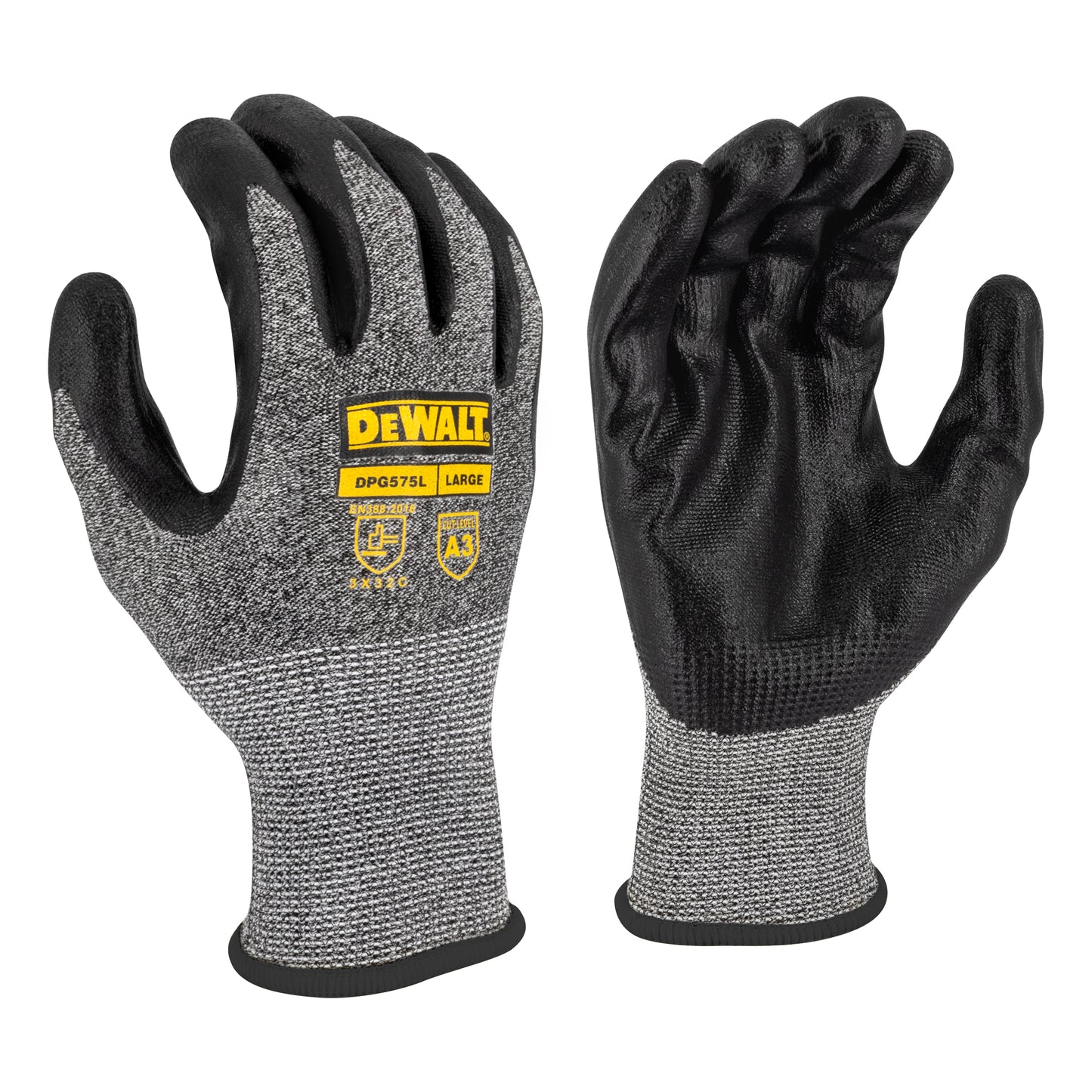 DeWalt Foam Nitrile A3 Cut Glove, Size XL #DPG575XL